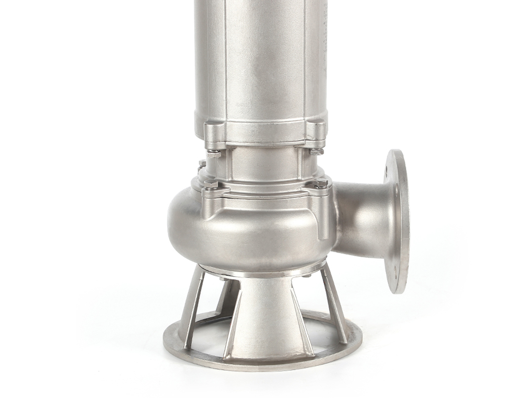 無(wú)堵塞全不銹鋼排污泵