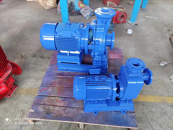 臥式離心管道泵