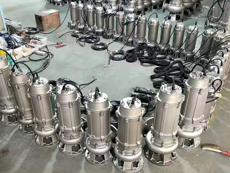 不銹鋼切割式污水泵