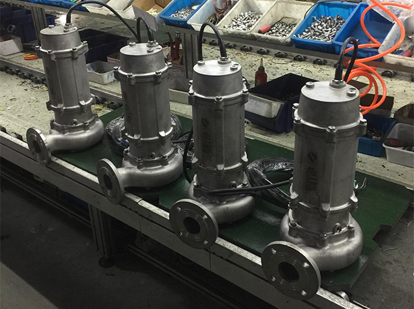 不銹鋼污水切割泵